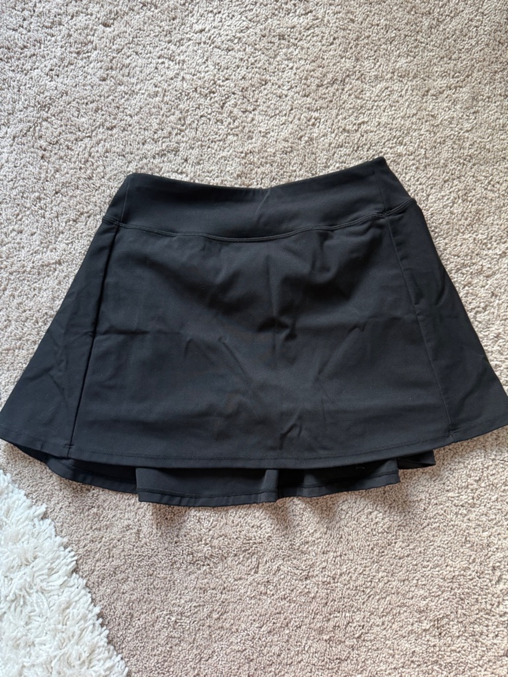 Black Women's Active Skort - Casual Athletic Skirt